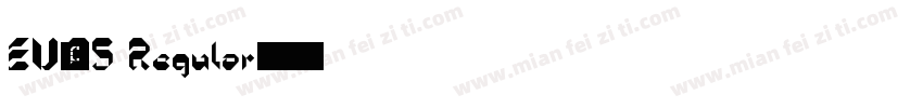 EU-B5 Regular字体转换